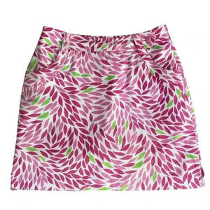 EP Pro Golf Skort Pink Floral Size 6